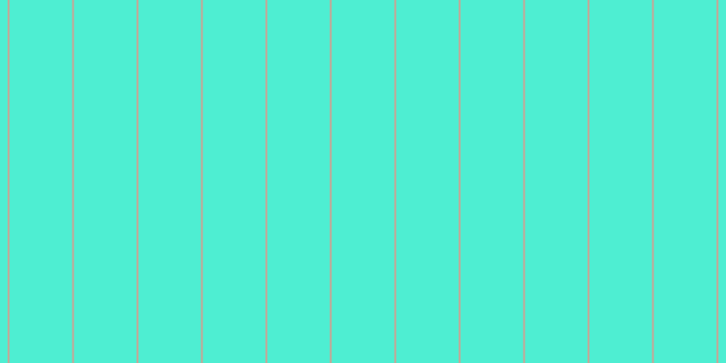 #4eeed2, #caa393 vertical lines, two pixels wide, sixty-nine pixels apart
