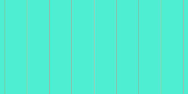 #4eeed2, #caa393 vertical lines, two pixels wide, ninety-three pixels apart