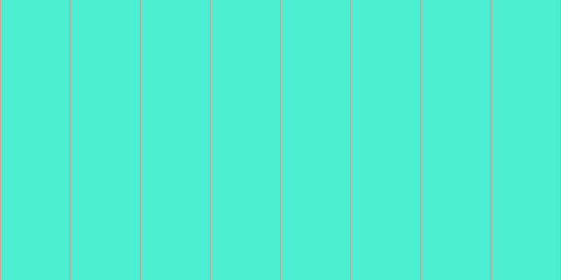 #4eeed2, #caa393 vertical lines, two pixels wide, ninety-eight pixels apart