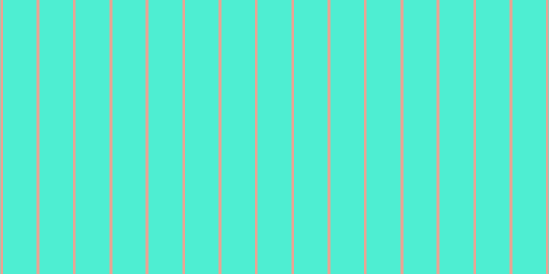 #4eeed2, #eba393 vertical lines, four pixels wide, forty-nine pixels apart