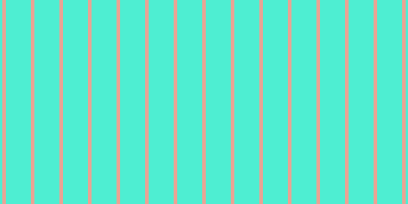 #4eeed2, #eba393 vertical lines, seven pixels wide, forty-nine pixels apart