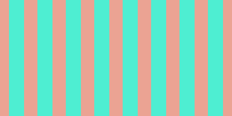 #4eeed2, #eba393 vertical lines, forty-six pixels wide, fifty-two pixels apart