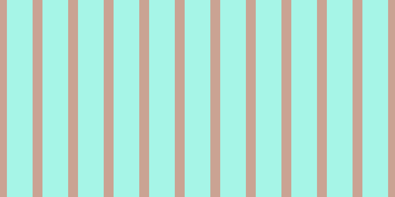 #4eeed2 (50%), #caa393 vertical lines, twenty pixels wide, fifty-two pixels apart