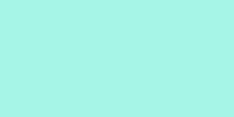 #4eeed2 (50%), #caa393 vertical lines, two pixels wide, ninety-seven pixels apart