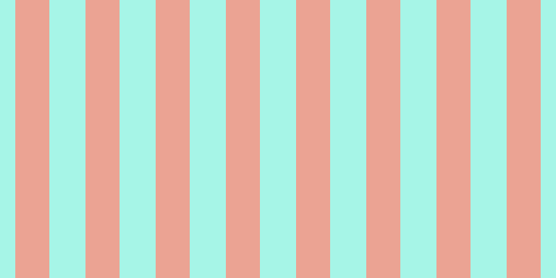 #4eeed2 (50%), #eba393 vertical lines, forty-nine pixels wide, fifty-two pixels apart