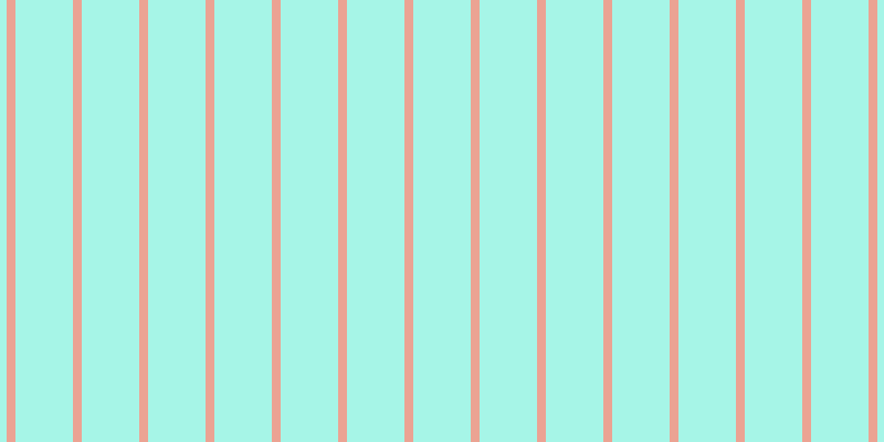 #4eeed2 (50%), #eba393 vertical lines, eight pixels wide, fifty-two pixels apart
