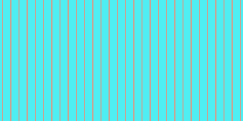 #4eeef3, #caa393 vertical lines, four pixels wide, twenty-three pixels apart