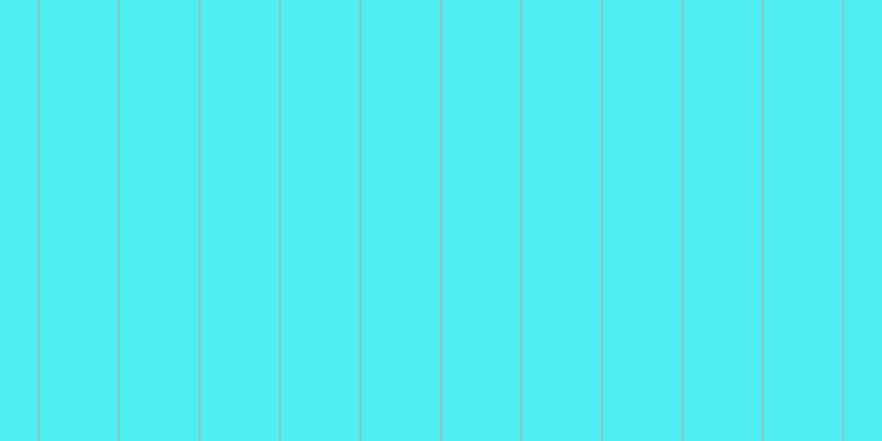 #4eeef3, #caa393 vertical lines, one pixels wide, seventy-two pixels apart