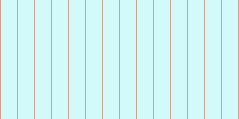 #4eeef3 (25%), #caa393 vertical lines, two pixels wide, fifty-five pixels apart