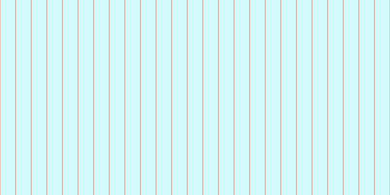 #4eeef3 (25%), #eba393 vertical lines, two pixels wide, thirty pixels apart