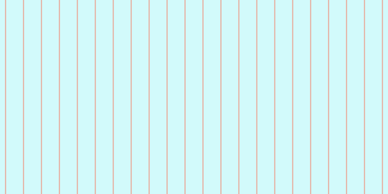 #4eeef3 (25%), #eba393 vertical lines, two pixels wide, thirty-five pixels apart