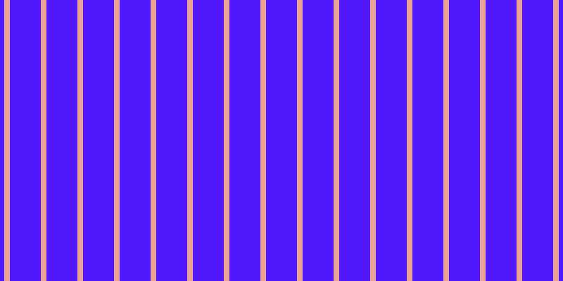 #5018fa, #eba393 vertical lines, eight pixels wide, forty-four pixels apart