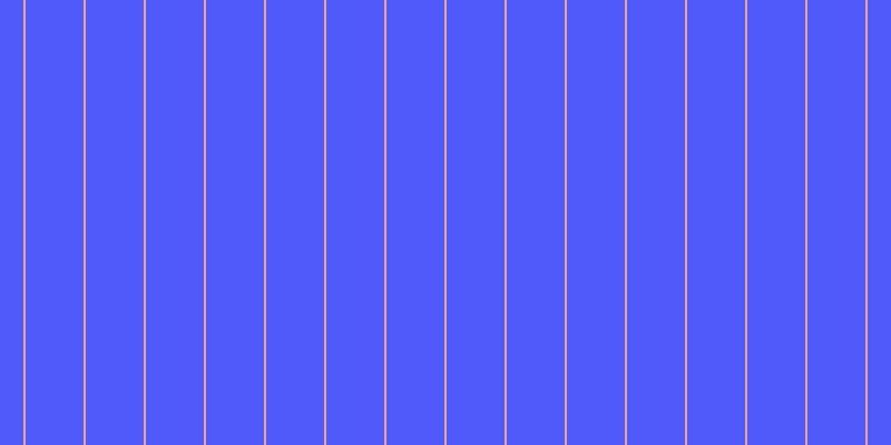 #505afa, #eba393 vertical lines, two pixels wide, fifty-two pixels apart