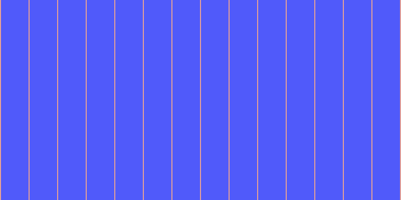 #505afa, #eba393 vertical lines, two pixels wide, fifty-five pixels apart