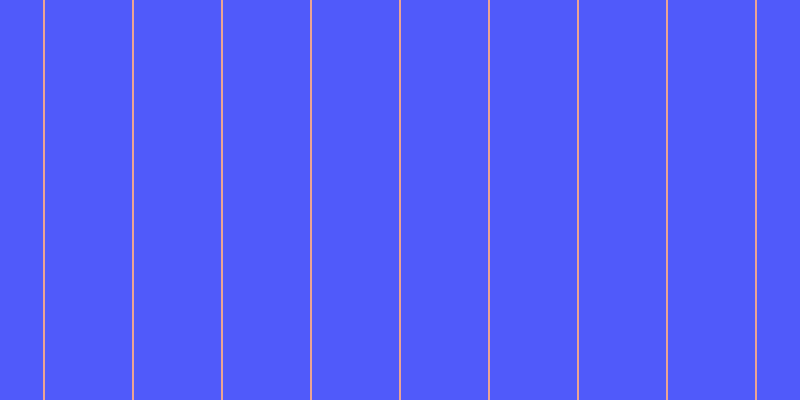 #505afa, #eba393 vertical lines, two pixels wide, eighty-seven pixels apart