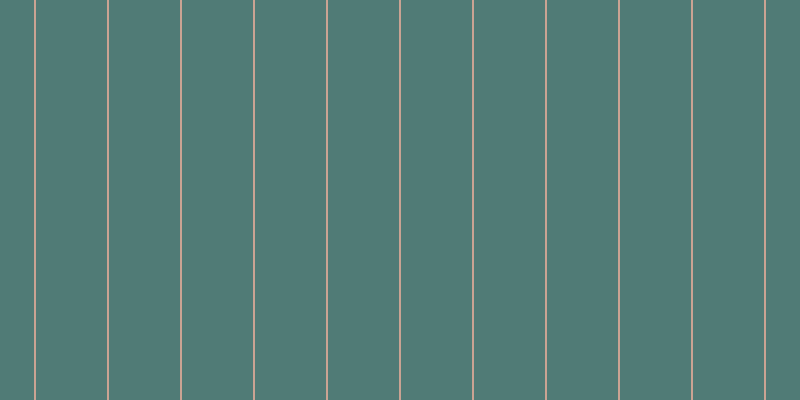 #507b76, #caa393 vertical lines, two pixels wide, seventy-one pixels apart