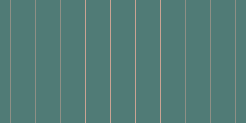 #507b76, #caa393 vertical lines, two pixels wide, seventy-nine pixels apart