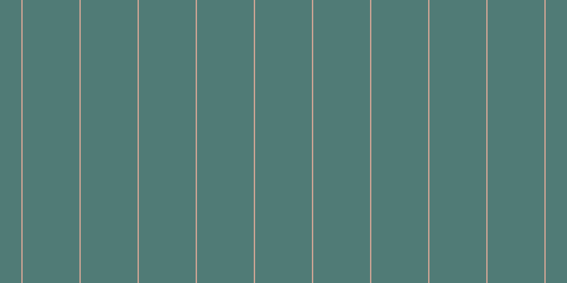 #507b76, #caa393 vertical lines, two pixels wide, eighty pixels apart