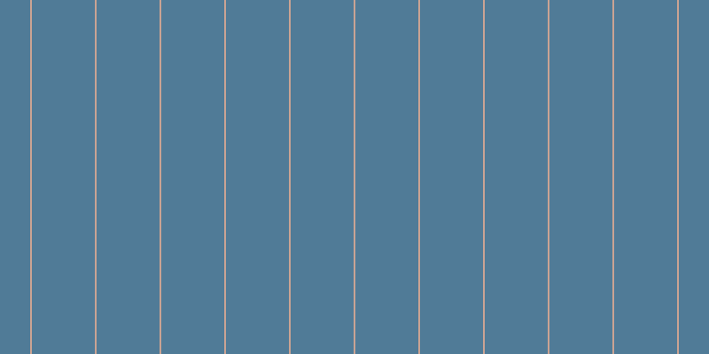 #507b97, #caa393 vertical lines, two pixels wide, seventy-one pixels apart