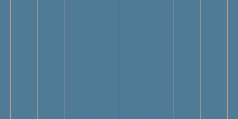#507b97, #caa393 vertical lines, two pixels wide, eighty-nine pixels apart