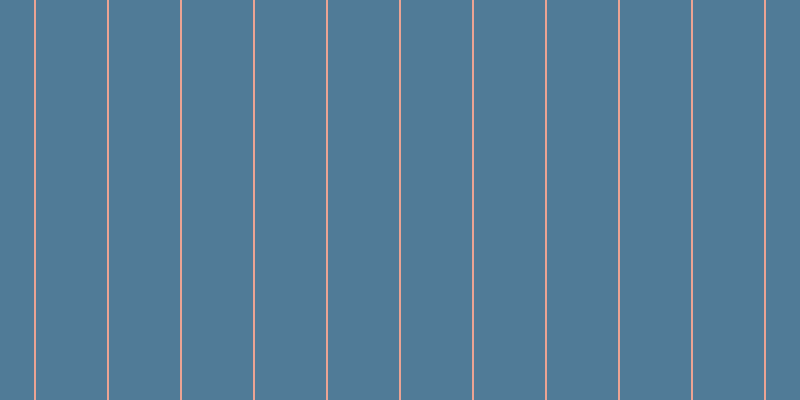 #507b97, #eba393 vertical lines, two pixels wide, seventy-one pixels apart