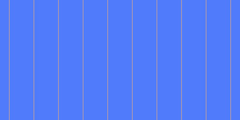 #507bfa, #caa393 vertical lines, two pixels wide, eighty pixels apart