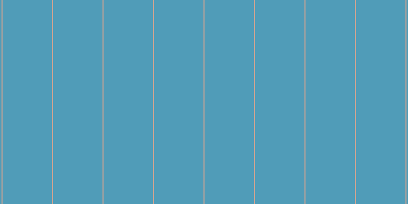 #509cb8, #caa393 vertical lines, two pixels wide, ninety-seven pixels apart