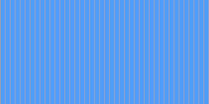 #509cfa, #caa393 vertical lines, two pixels wide, seventeen pixels apart