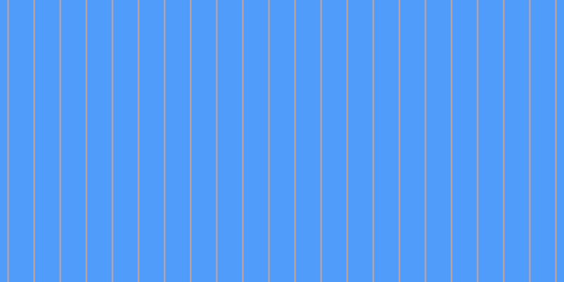 #509cfa, #caa393 vertical lines, two pixels wide, thirty-five pixels apart