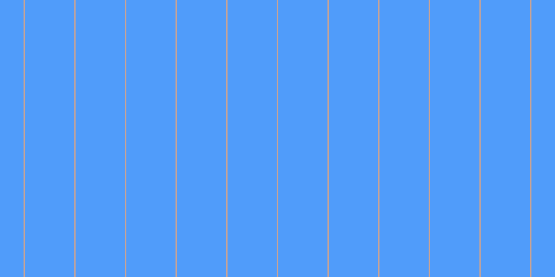 #509cfa, #caa393 vertical lines, two pixels wide, seventy-one pixels apart