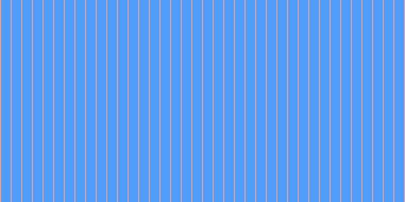 #509cfa, #eba393 vertical lines, two pixels wide, nineteen pixels apart