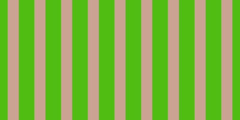 #50bd13, #caa393 vertical lines, thirty-seven pixels wide, fifty-two pixels apart