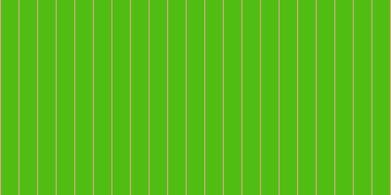 #50bd13, #eba393 vertical lines, two pixels wide, thirty-six pixels apart