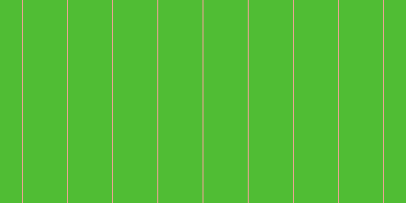 #50bd34, #eba393 vertical lines, two pixels wide, eighty-seven pixels apart