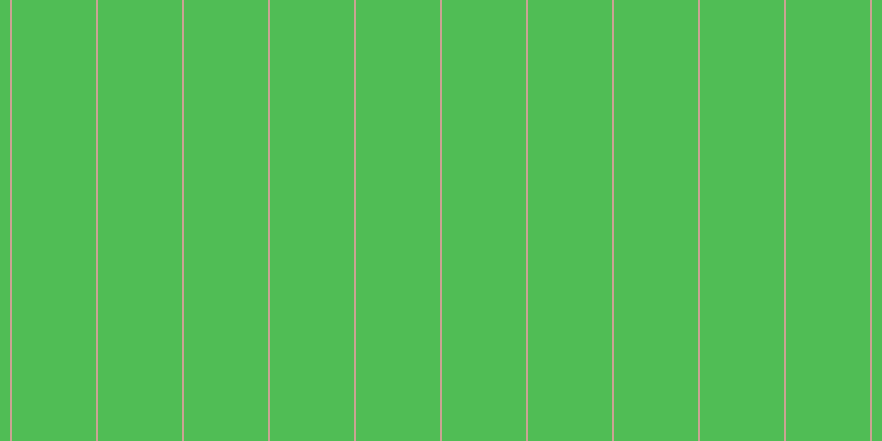 #50bd55, #caa393 vertical lines, two pixels wide, seventy-six pixels apart