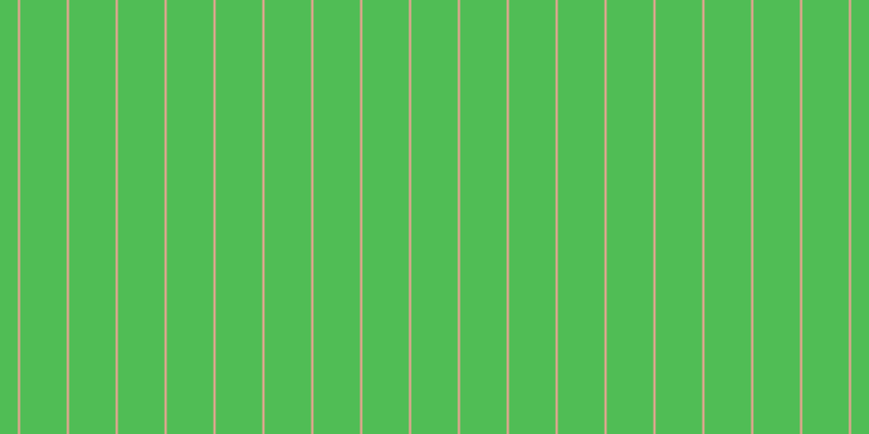 #50bd55, #eba393 vertical lines, two pixels wide, forty-three pixels apart