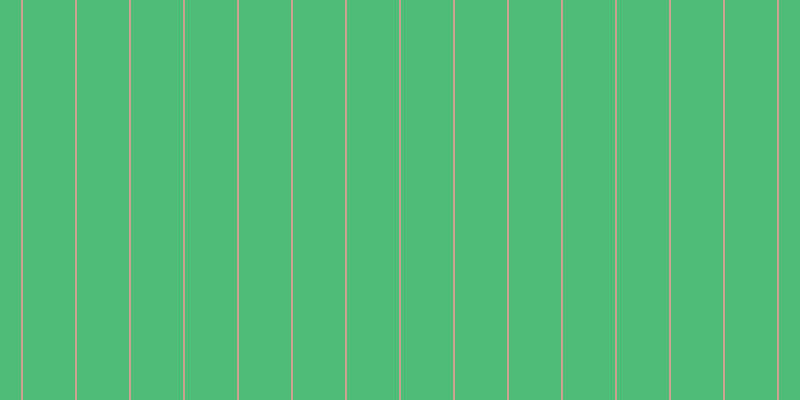 #50bd76, #caa393 vertical lines, two pixels wide, fifty-two pixels apart