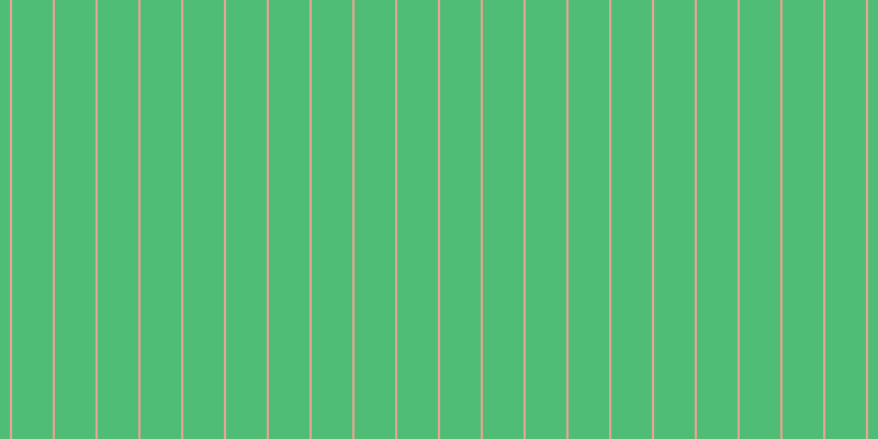 #50bd76, #eba393 vertical lines, two pixels wide, thirty-seven pixels apart
