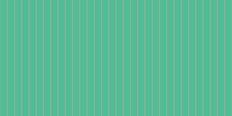 #50bd97, #caa393 vertical lines, two pixels wide, twenty-three pixels apart