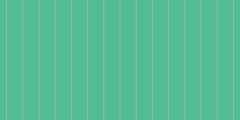 #50bd97, #eba393 vertical lines, two pixels wide, fifty-two pixels apart