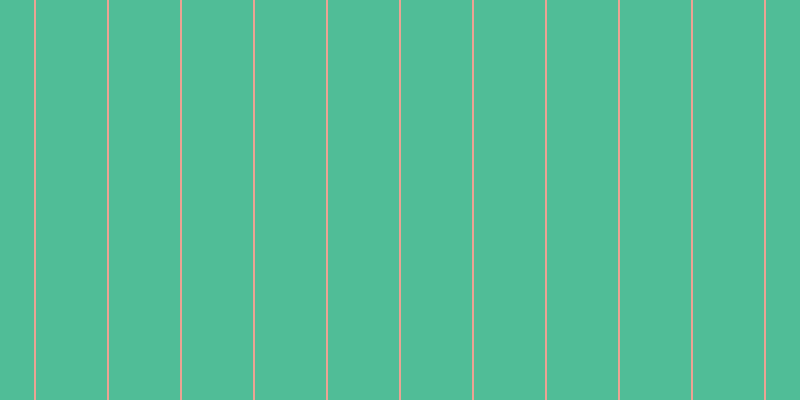 #50bd97, #eba393 vertical lines, two pixels wide, seventy-one pixels apart