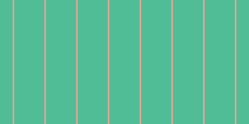 #50bd97, #eba393 vertical lines, five pixels wide, ninety-seven pixels apart
