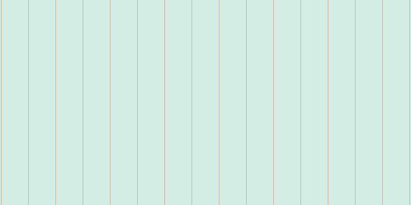 #50bd97 (25%), #caa393 vertical lines, one pixels wide, fifty-two pixels apart