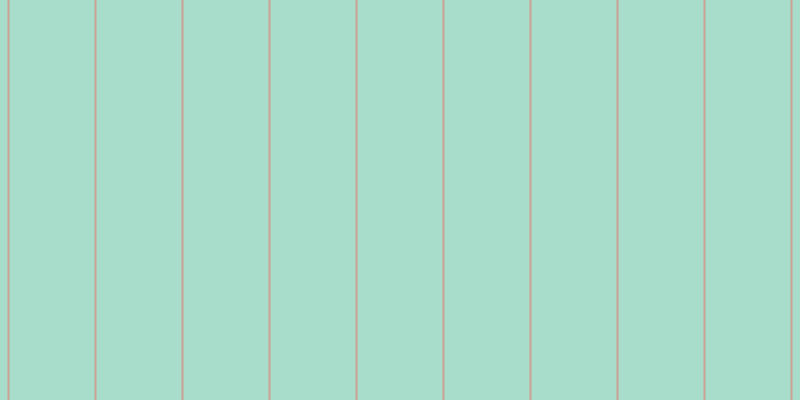 #50bd97 (50%), #caa393 vertical lines, two pixels wide, eighty-five pixels apart
