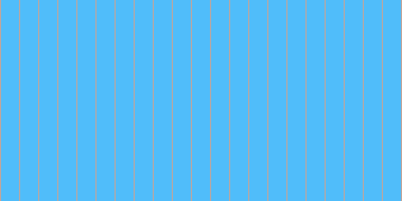 #50bdfa, #caa393 vertical lines, two pixels wide, thirty-six pixels apart