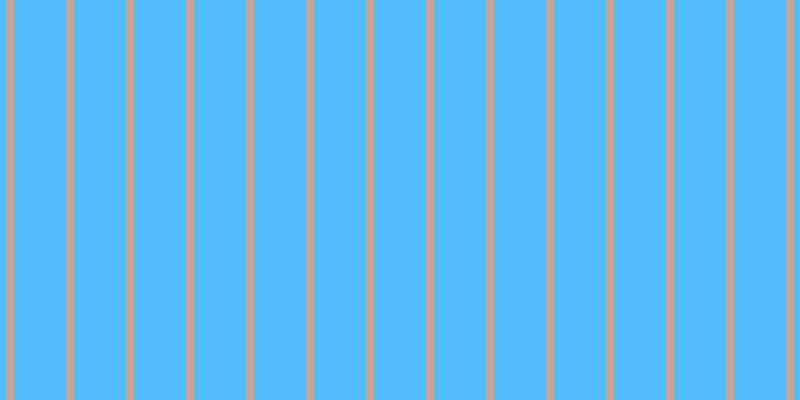 #50bdfa, #caa393 vertical lines, eight pixels wide, fifty-two pixels apart