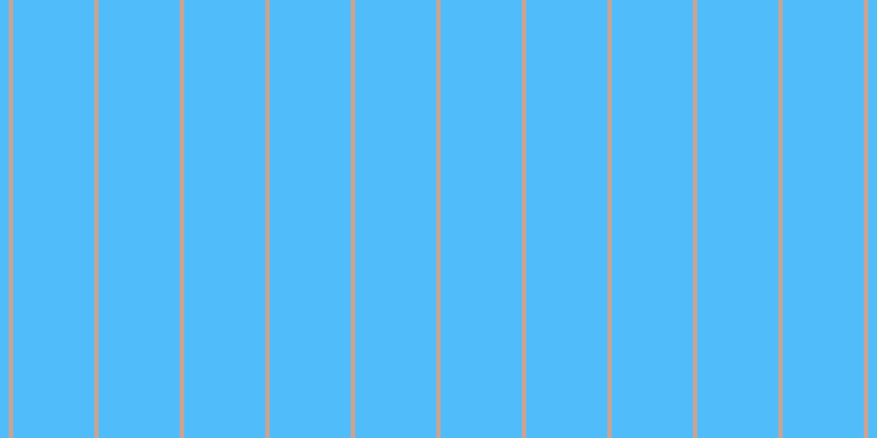 #50bdfa, #caa393 vertical lines, four pixels wide, seventy-four pixels apart