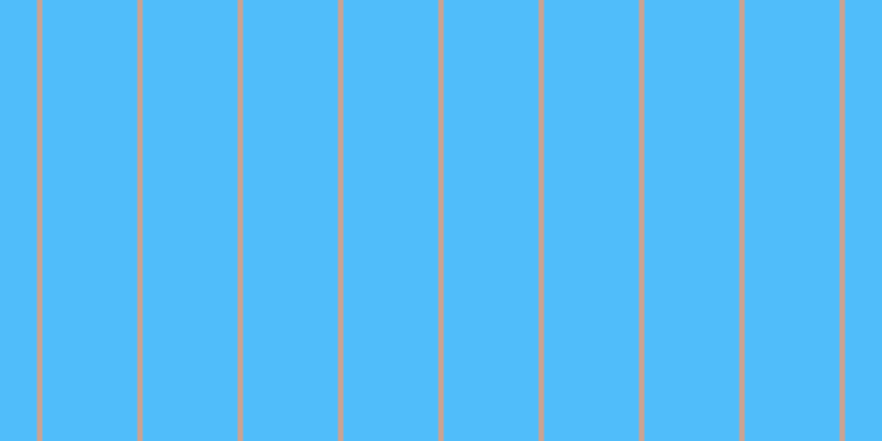 #50bdfa, #caa393 vertical lines, five pixels wide, eighty-six pixels apart
