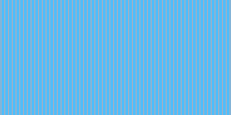 #50bdfa, #eba393 vertical lines, two pixels wide, eleven pixels apart