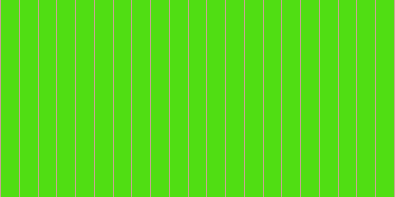 #50de13, #caa393 vertical lines, two pixels wide, thirty-six pixels apart